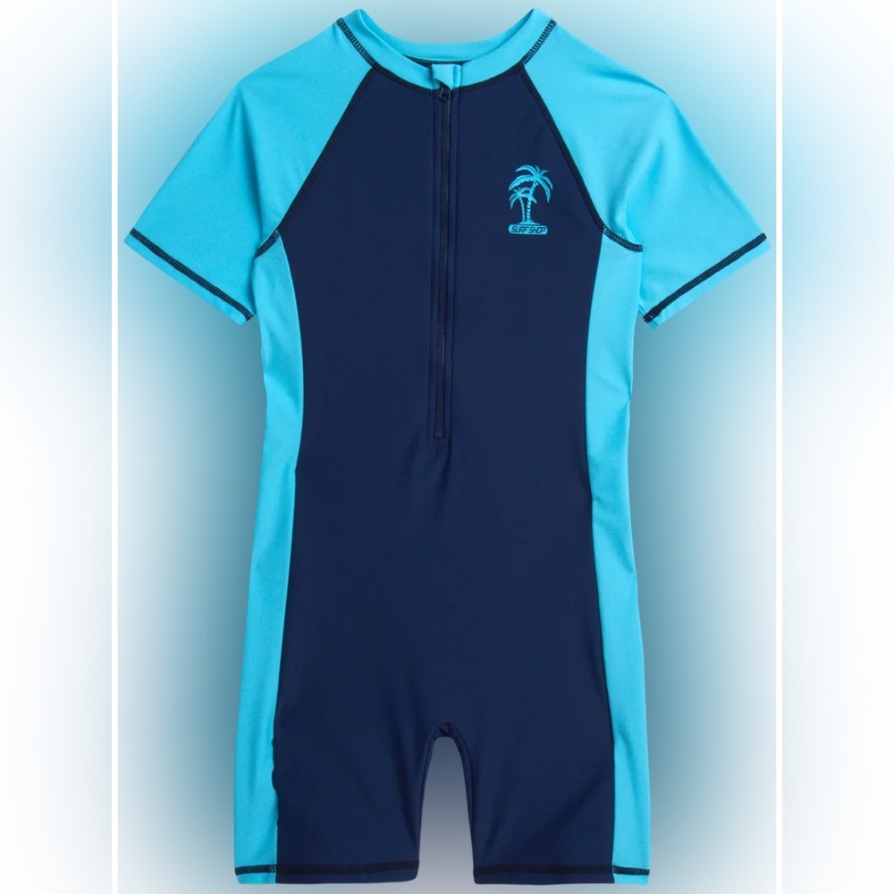 iXtreme Boys' Sunsuit - UPF 50+ One Piece Rashguard Bodysuit Swimsuit